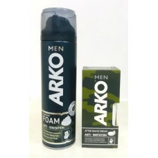 АРКО п/н HEMP гель для бритья 200мл + крем после бритья Anti-irr 50мл